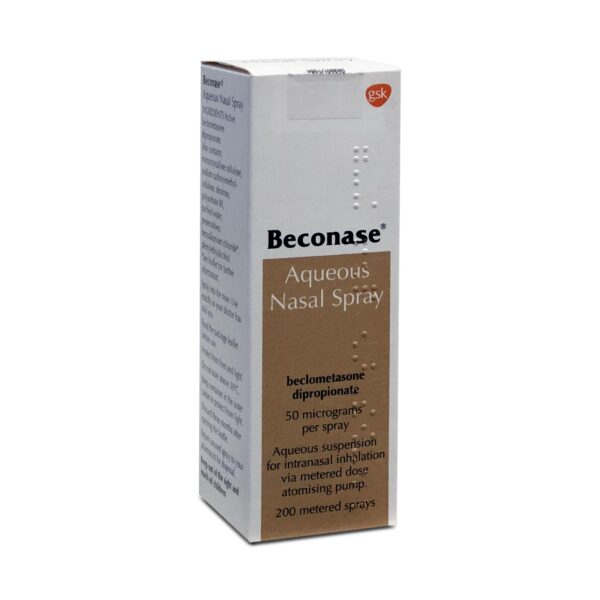 Beconase Aqueous 50 mcg Nasal Spray